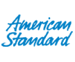 horizontal light blue american standard logo